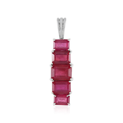 Ciondolo in argento con Rubino Bemainty