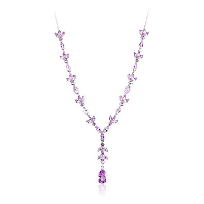 Collana in argento con Ametista Boliviana