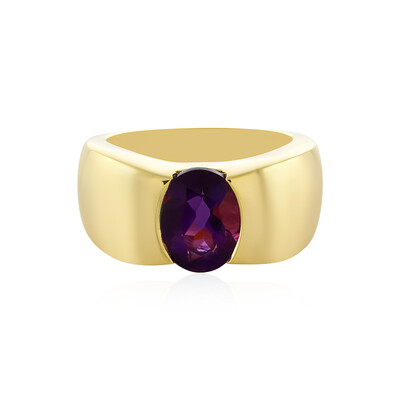 Anello in argento con Ametista Siberiana