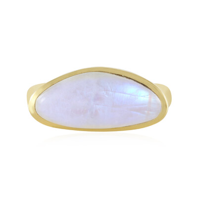 Anello in argento con Pietra di Luna Blu (KM by Juwelo)