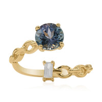 Anello in oro con Tanzanite (non riscaldata) (CIRARI)