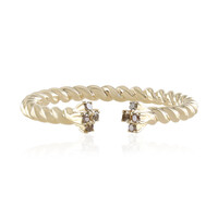 Anello in oro con Diamante Champagne I3 (de Melo)