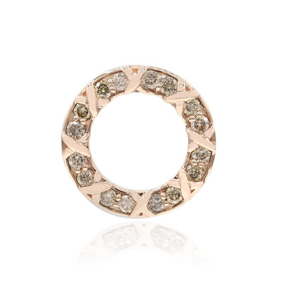 Ciondolo in oro con Diamante Rose de France SI1 di Argyle (Annette)