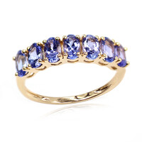 Anello in oro con Tanzanite (Adela Gold)