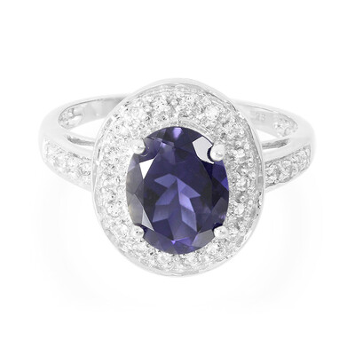 Anello in argento con Iolite Orissa