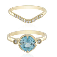 Anello in oro con Zircone Ratanakiri (Adela Gold)
