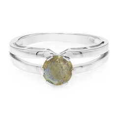 Anello in argento con Spectrolite