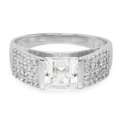 Anello in argento con Topazio Ghiaccio