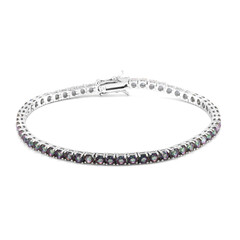 Bracciale in argento con Quarzo Mistico