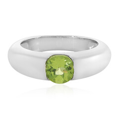 Anello in argento con Peridoto
