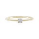 Anello in oro con Diamante IF (G)