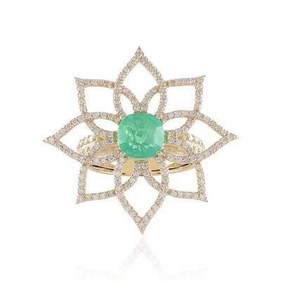 Anello in oro con Smeraldo Colombiano (de Melo)