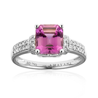 Anello in oro con Diasporo Rosa (AMAYANI)