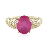 Anello in oro con Zaffiro Rosa (de Melo)