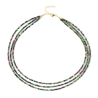 Collana in argento con Rubino Zoisite