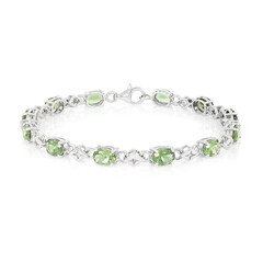 Bracciale in argento con Apatite Russa