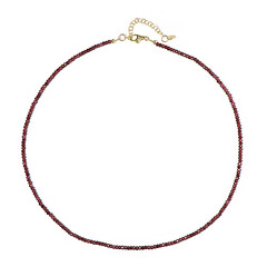 Collana in argento con Granato d’India
