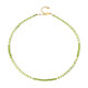 Collana in argento con Peridoto