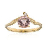 Anello in oro con Tormalina Neon del Congo (Smithsonian)