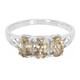 Anello in argento con Zircone Cannella