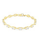 Bracciale in argento con Topazio Bianco