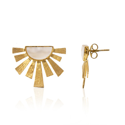 Orecchini in argento con Madreperla (Joias do Paraíso)