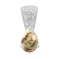Ciondolo in argento con Magnesite