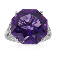 Anello in oro con Ametista