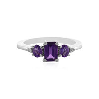 Anello in argento con Ametista
