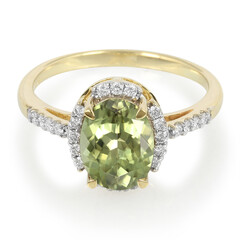 Anello in oro con Zultanite