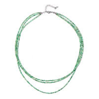 Collana in argento con Smeraldo Socoto