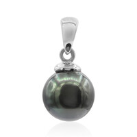 Ciondolo in argento con Perla Tahitiana (TPC)