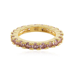 Anello in argento con Granato Malaya