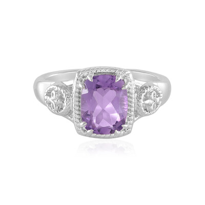 Anello in argento con Ametista Rose de France