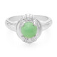 Anello in argento con Crisoprasio Imperiale