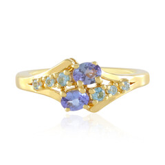 Anello in argento con Tanzanite