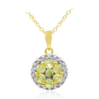 Collana in argento con Peridoto