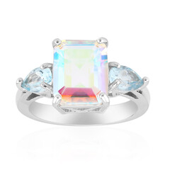 Anello in argento con Quarzo Moonlight