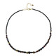 Collana in argento con Spinello Nero