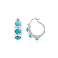 Orecchini in argento con Turchese Sleeping Beauty