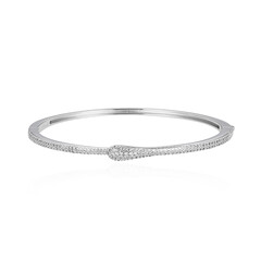Bracciale in argento con Topazio Bianco