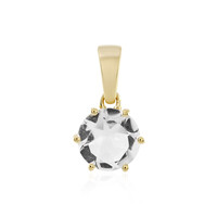 Ciondolo in argento con Petalite
