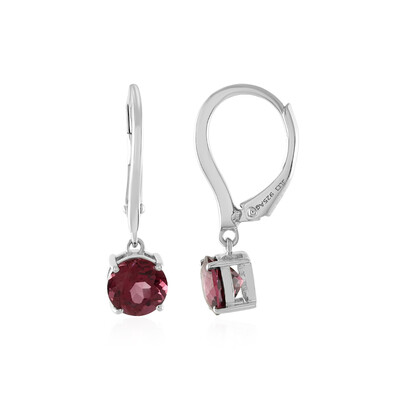 Orecchini in argento con Granato Malawi