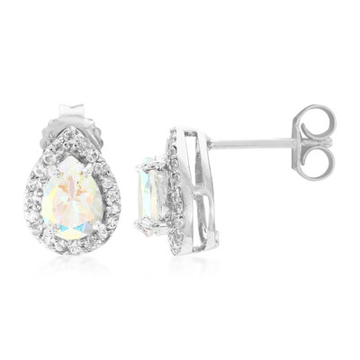 Orecchini in argento con Topazio Moonlight