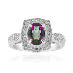 Anello in argento con Quarzo Mistico