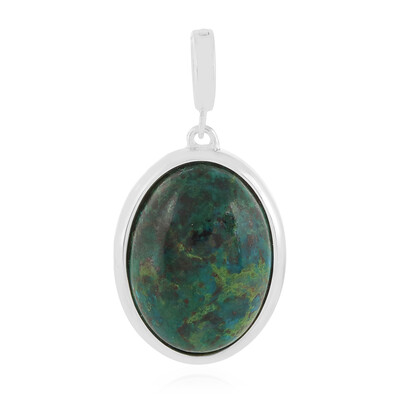 Ciondolo in argento con Crisocolla
