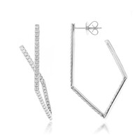 Orecchini in oro con Diamante I1 (H) (CIRARI)