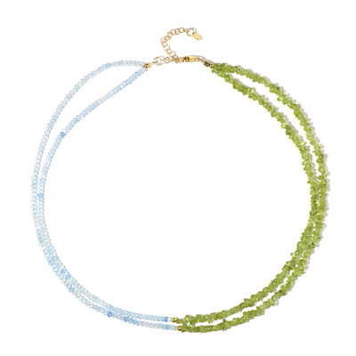 Collana in argento con Peridoto