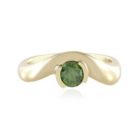 Anello in oro con Diamante Verde I1 (de Melo)