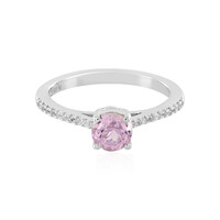 Anello in argento con Kunzite